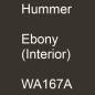 Preview: Hummer, Ebony (Interior), WA167A.